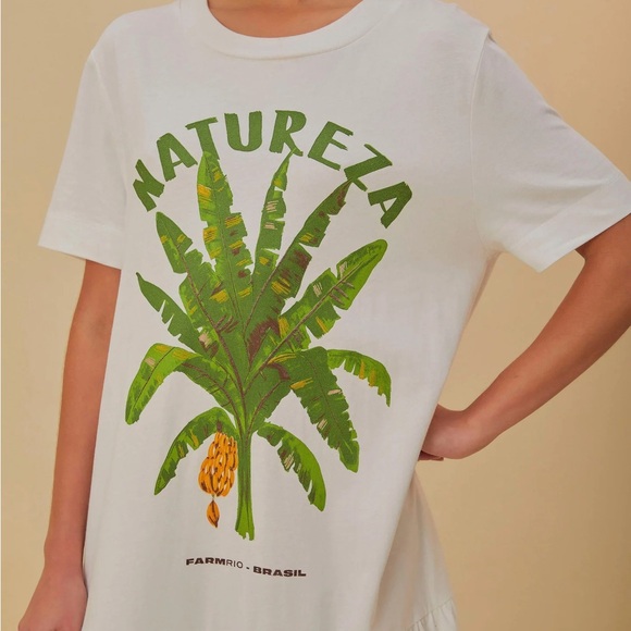 FARM Rio Natureza Maxi Dress with Green Graphic - Picture 2 of 9